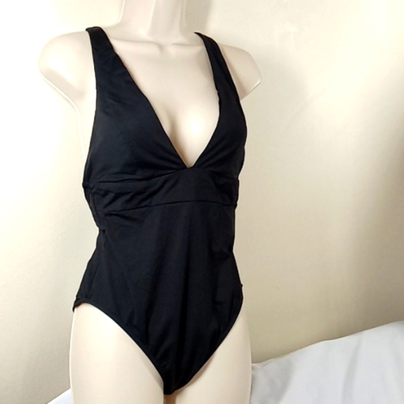 NEW Andie Bathing Suit Sz ST Black Swimwear Sardinia One Piece Swim - Picture 4 of 6